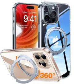 AA23 iPhone16 Pro Max 多機能 360度 回転スタンド