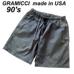 グッドフェード♪ 90's USA製 グラミチ クライミングパンツ グレーM