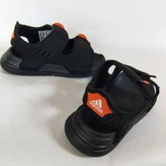 【美品】adidas 子供用サンダル 水陸両用 14cm ブラック