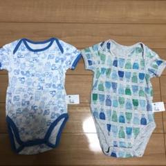 ユニクロ リサラーソン 半袖ボディ肌着 サイズ80