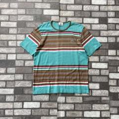 LACOSTE S/S boarder t-shirt 4 green