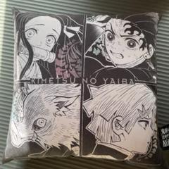 鬼滅の刃　原画展　クッション　鬼滅　煉獄　義勇　無一郎　実弥　蜜璃　伊黒　宇髄