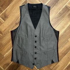 美品】Paul Smith グレー ストライプベスト Lサイズ - メルカリ