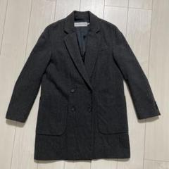 SEE BY CHLOÉ チェスターコート 38 ダークグレー 2025年最新】SEE BY CHLOE カラー：グレイ系 チェスターコートの