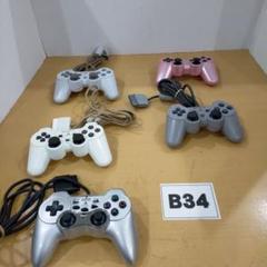 B34 SONY PS用コントローラー5つセット ジャンク品