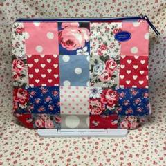 【未使用】キャスキッドソン ポーチ パッチワーク Cath Kidston ① 新品未使用】キャスキッドソン ペンケース パッチワーク 花柄