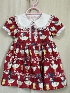 シャーリーテンプル アヒルおでかけワンピース 130 ♡New Arrival News♡あひるお出かけプリントシリーズ発売の