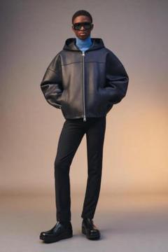驚きの価格が実現！ ZARA レザーフードジャケット EDITION 新品【本革】LIMITED ジャケット・アウター