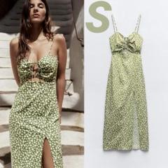 ZARA リネンブレンド プリント ミニワンピース 2587/059 m47058343458_1.jpg?1724342272