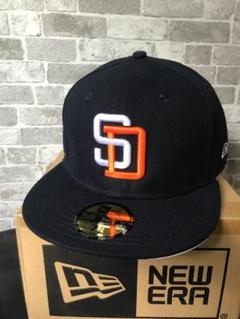 Padres 9FIFTY 白×茶 刺繍 Doodles 日本未発売