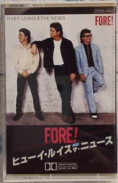 カセットテープ　『FORE!』　ヒューイ・ルイス&ザ・ニュース