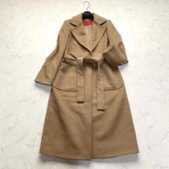 希少♡マックスマーラ 最高級白タグ カシミヤ混 ダブルチェスターコート キャメル 希少♡マックスマーラ 最高級白タグ カシミヤ混 ダブル
