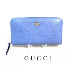 ✨美品✨グッチ GUCCI GG マーモント レザー ラウンドファスナー長財布