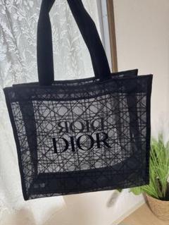 Dior ブラック トートバッグ　ノベルティ　最新作　正規品 新品】Dior トートバッグ ブラック - メルカリ