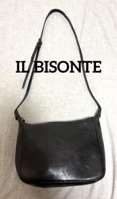 イルビゾンテ IL BISONTE レザーショルダーバッグ
