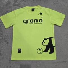 グラモ　gramo 　プラシャツ　L　イエロー　ブラック　フットサル