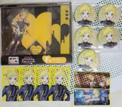 鏡音レン グリッター缶バッジ メモステ エピカ タイトーくじ クリアスタンド
