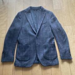 美品　アルテア　altea ジャージーテーラードジャケット　ストレッチ　ネイビー green label relaxing ジャケット テーラードジャケット A+