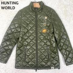 HUNTING WORLD キルティングジャケット ニット袖 R-5444 HUNTING WORLD キルティングジャケット ニット袖 R-5444