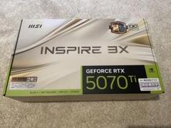 MSI GeForce RTX 5070 Ti 16G INSPIRE 3X