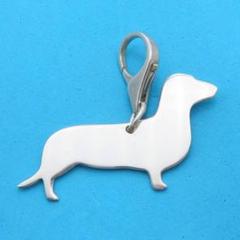 ティファニー ダックスフンド ドッグ シルバー チャーム 犬
