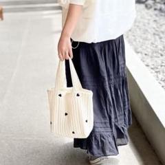 ヌビバッグ　ヌビ　ハート刺繍　イブル　トートバッグ　ハート　カートバッグ　ゴルフ