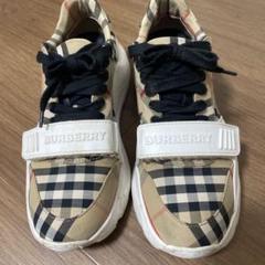 BURBERRY バーバリー ヴィンテージチェックスニーカー 36.5