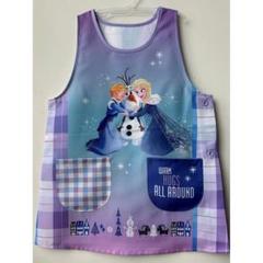 【新品】アナ雪 エプロン アナ エルサ 2点セット アナと雪の女王 - 保育士エプロン エルサの通販 by プロフィール
