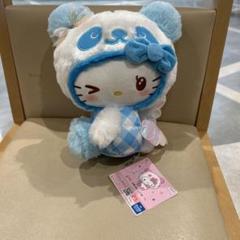 パンダハローキティ ぬいぐるみ 約24cm