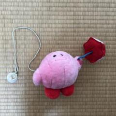 星のカービィ夢の泉の物語 パラソルカービィ ぬいぐるみ 当時物