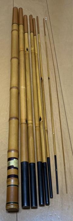 釣竿　東作　8本継 全長約523cm 仕舞79cm 釣竿 東作 8本継 全長約523cm 仕舞79cm - メルカリ