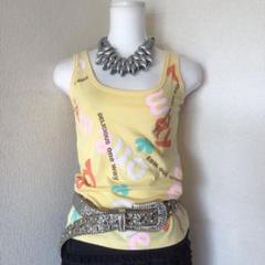 超レア✨新品✨AbbeyDawn✨y2k ギャル タンクトップ y2k 00s archive 平成ギャル タンクトップ egg 渋谷109 - メルカリ