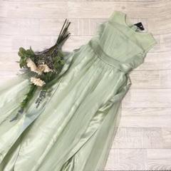 《新品》 パーティー 発表会 ドレス 140㎝〜150㎝ グリーン