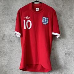 【新品タグ付】イングランド代表 2010 #10 ルーニー ユニフォーム