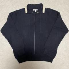 【美品】GIORGIO ARMANI 半袖 ニット イタリア製 ネイビー 三越伊勢丹 | GIORGIO ARMANI/ジョルジオ アルマーニ_Men通販