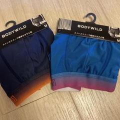 BODYWILD ボクサーパンツ M ネイビー/グラデーション