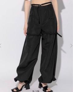 meltthelady two-way pants wh×bk