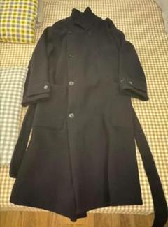 ゆう　LEMAIRE 黒 ウール ラップコート XXS ベルト付き LEMAIRE - 【再販売通知受付可能】Wrap Coat | ACRMTSM ONLINE STORE