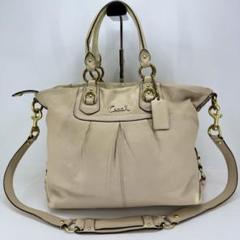コーチ coach 2way レザー ショルダーバッグ 499