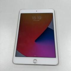 iPad - 完動品SIMフリー美品iPad mini4(A1550)本体16GBゴールド IPadmini4 16G AU版SIMﾌﾘｰ ｺﾞｰﾙﾄﾞ【中古】