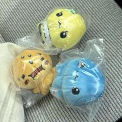 すだちちゃんパペット・まりもこちゃん・ゆずちゃんぬいぐるみ3つセット b10011005-001.jpg