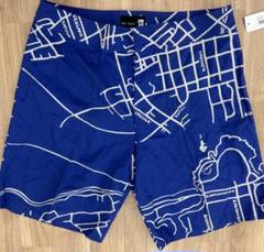 値下げ⭐︎Sig Zane 地図柄 青 ショートパンツ Hilo One