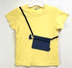 美品★ファミリア★人気　ポシェット　恐竜　Tシャツ 男の子　130