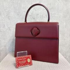 美品希少✨カルティエ リュック 肩掛け マストライン ターンロック A4収納可能 希少】Cartier カルティエ ショルダーバッグ 巾着 マストライン