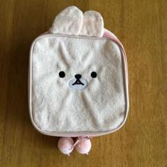 うさぎ　ポーチ　ふわふわ　ピンク
