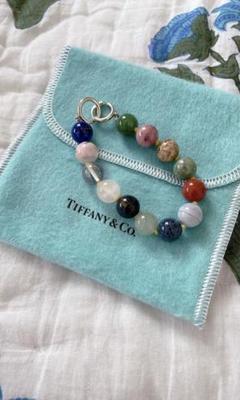 【美品】Tiffany マルチカラーストーンブレスレット　パロマ・ピカソ 美品】Tiffany マルチカラーストーンブレスレット パロマ