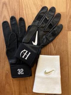 Nike ナイキリストバンド プロ野球選手実使用浅村栄斗