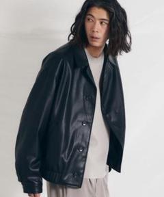 【現品限り一斉値下げ!】 リドムLIDNM レザーブルゾン BLOUSON SHORT LEATHER - ライダースジャケット
