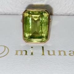 ★mi luna ミルーナ★リング★ペリドット★8月誕生石 ☆mi luna ミルーナ☆リング☆ペリドット☆8月誕生石 - メルカリ