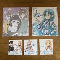 ソードアート・オンライン SAO アスナなど 色紙5枚セット - メルカリ